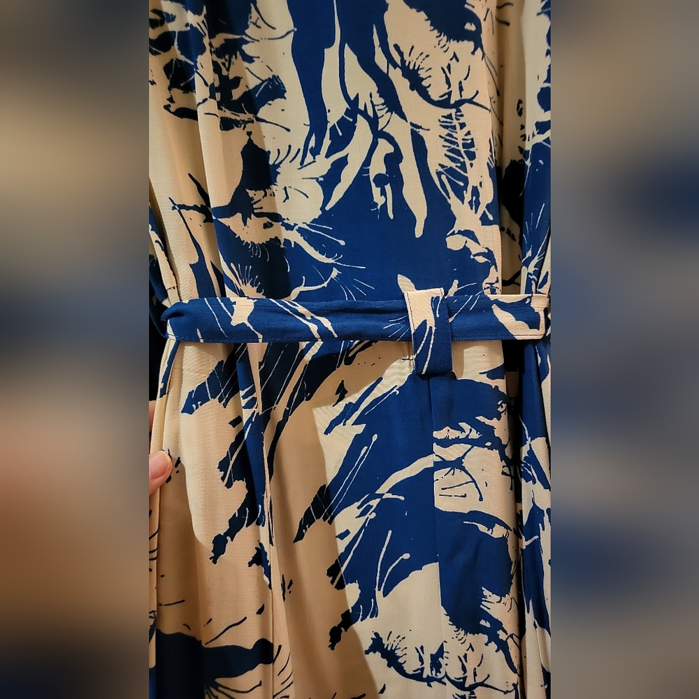 Zara ,Women’s The Emile Floral Print Button Top Midi Dress. New with tags - Picture 8 of 9